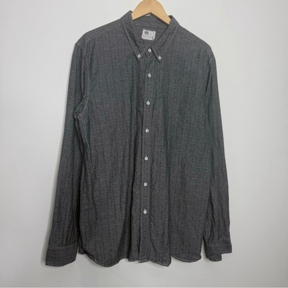 Ag Adriano Goldschmied Men's Casual Button Down Shirt Size XX-Large